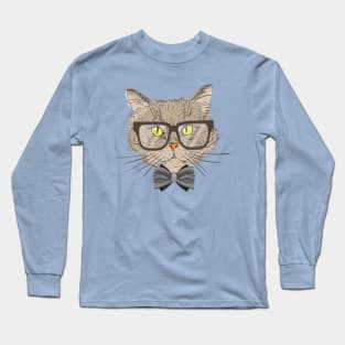 cute cat Long Sleeve T-Shirt